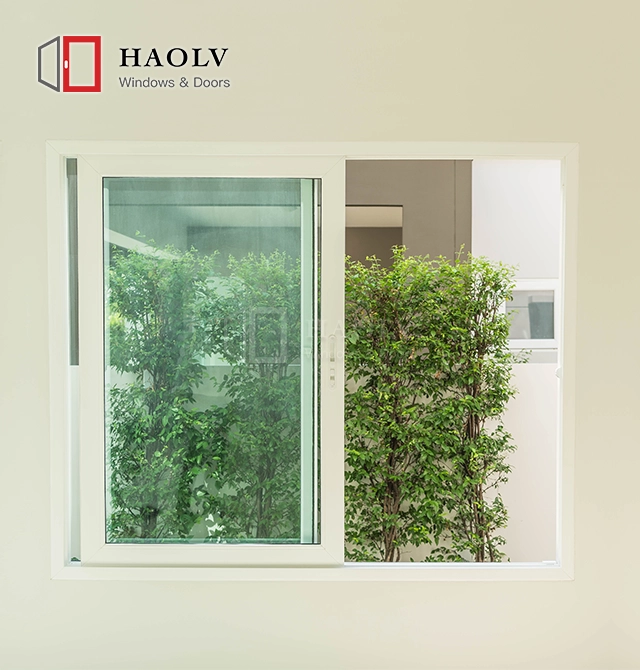 Three Track UPVC Sliding Window